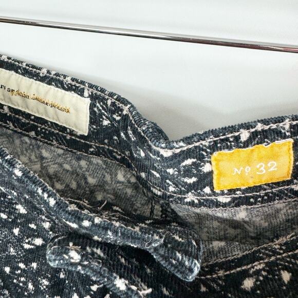 Pilcro and the Letterpress Womens The Serif Jeans Corduroy Black Cream 32 - Picture 6 of 8